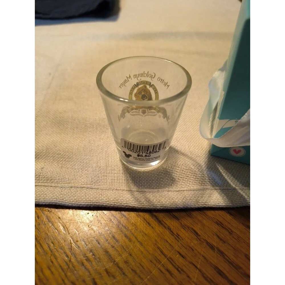 Metro Goldwyn Mayer Lion Souvenir Shot Glass